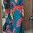 Deioao Sexy Elegant Long Dress Robes For Women V Neck Long Sleeve Loose Flower Laceup Fashion Travel Casual Plus Female Clothing - Lootquake