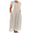 Spring Summer Woman Long Dress Office Lady Fshion Casual Loose Solid O-neck Short Sleeve Dresses For Women 2024 Female Robe - Lootquake