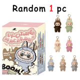100% Original Labubu V3 boîte à cigarettes grande en énergie pour les monstres colgante figurine d'action version véritable Labubu poupée Anime