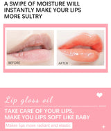 Moisturizing Lip Balm Original Lip Oil Gloss Care of the Lips Benetitnt for Lips Plumping Exfoliating Pink Plumping Gloss Oil