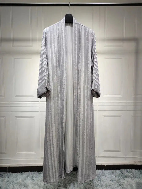 Ramadan Eid Mubarak Kaftan Robe Kimono Femme Musulmane Open Abaya Dubai Turkey Islam Muslim Long Dress For Women Pakistan Caftan - Lootquake