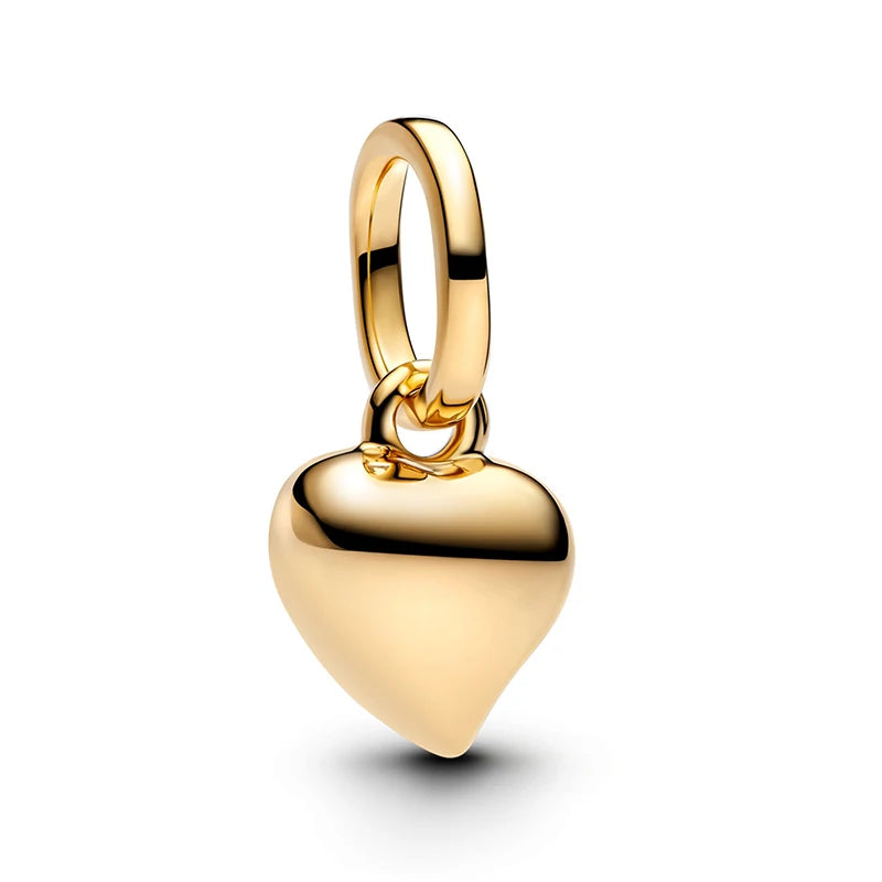 925 Silver Valentine's Day Snake Year Series Pendant Suitable for 925 Sterling Silver Original Women's Bracelet DIY Jewelry Gift - Lootquake