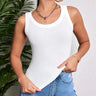 European and American Yards Ladies Suspender Vest Sleeveless Top Solid Color Sexy Thread Bottoming Thin Vest Four Seasons Essent - Lootquake