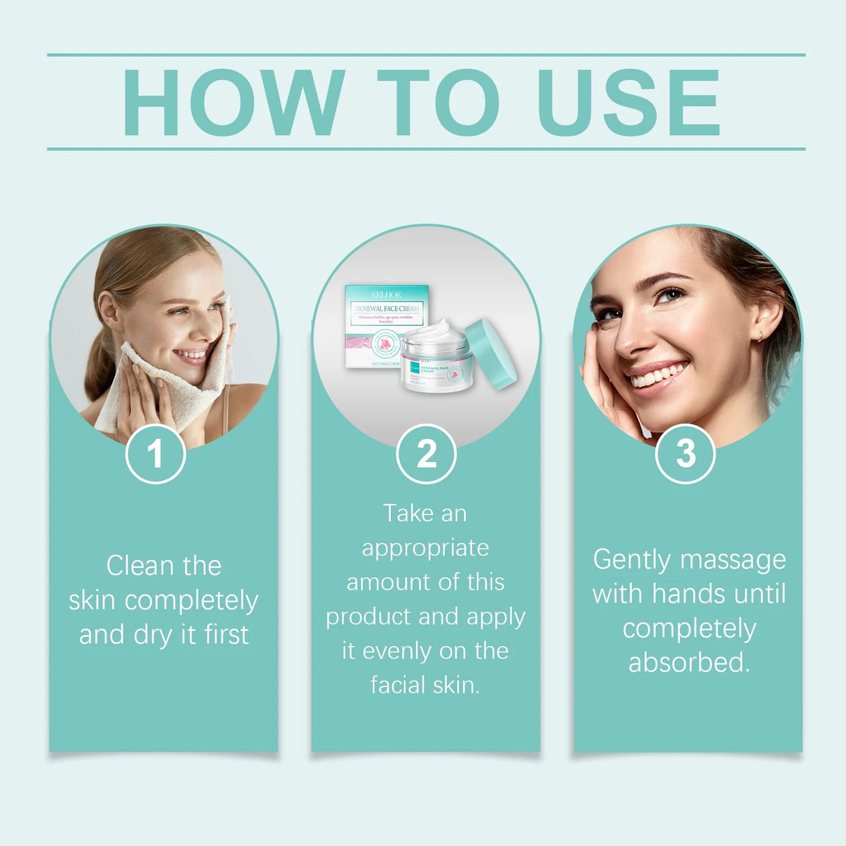 Crema facial reafirmante con colágeno, renovación, nutrición profunda, reducción de manchas oscuras, pecas, aclaramiento, piel suave, lifting, crema reafirmante.