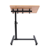 Adjustable Height Laptop Desk Rolling Cart Table Stand Movable Computer Table Sofa Side Tables