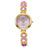 Famous Brand Women's Quartz Watches Luxury Green Gemstone Bracelet Watch Gift Female Wristwatch Dropshipping Relojes Para Mujer - Lootquake