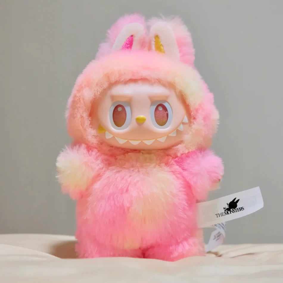 100% Original Labubu V3 boîte à cigarettes grande en énergie pour les monstres colgante figurine d'action version véritable Labubu poupée Anime