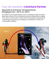 Tablette PC Blackview Active 8 Pro 16 Go 256 Go Batterie 22 000 mAh Android 13 Écran 2,4 K 10,36 pouces Caméra 16 Mpx + 48 Mpx Tablette robuste