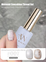 MIANEL 1-12pcs 12ML Mother-of-pearl Textured Gel Nail Polish With Aurora Effect, 2025 New Japanese-style Summer Top Selling