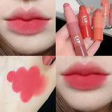 Lipstick Set Lip Gloss 4 Colors In 1 Matte Velvet Lipstick Pen Kit Lipliner Waterproof Lasting Not Fading Lip Makeup Cosmetics