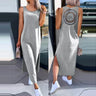Womens Summer Dress Long Dress Casual Loose Maxi Dresses Beach Outfit 2024 Resort Women Summer Dress Sleeveless Large Nightshirt - Lootquake