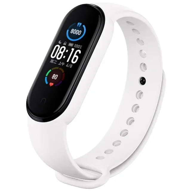 Watch Strap For Xiaomi Mi Band 7 6 5 4 3 Wristband Silicone Bracelet Wrist Straps MiBand 3/4 band5 band6 Smartwatch Accessories - Lootquake