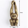 Statue Ornament Solid Brass Miniature Figurines Handmade Craft Living Room Office Home Decor Accessory Buddha Statue Pendant