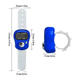 Finger Counter Compass Islamic Bead Digital LED Electronic Handheld Tally Counter Clicker counter ring - Lootquake