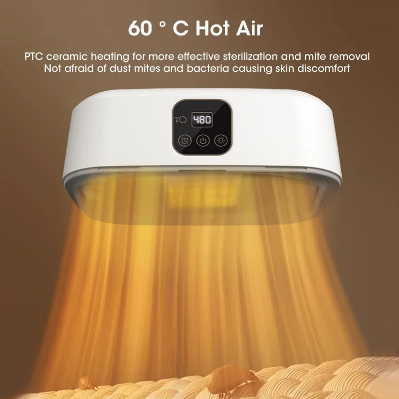 Secadora eléctrica portátil plegable, multifuncional, inteligente, con temporizador, de secado rápido y de bajo consumo.