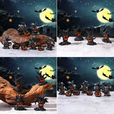 Halloween Micro Landscape Scene Decoration Accessories Tree Demon Ghost Pumpkin Skull Party Supplies Home Party Ornament Terror