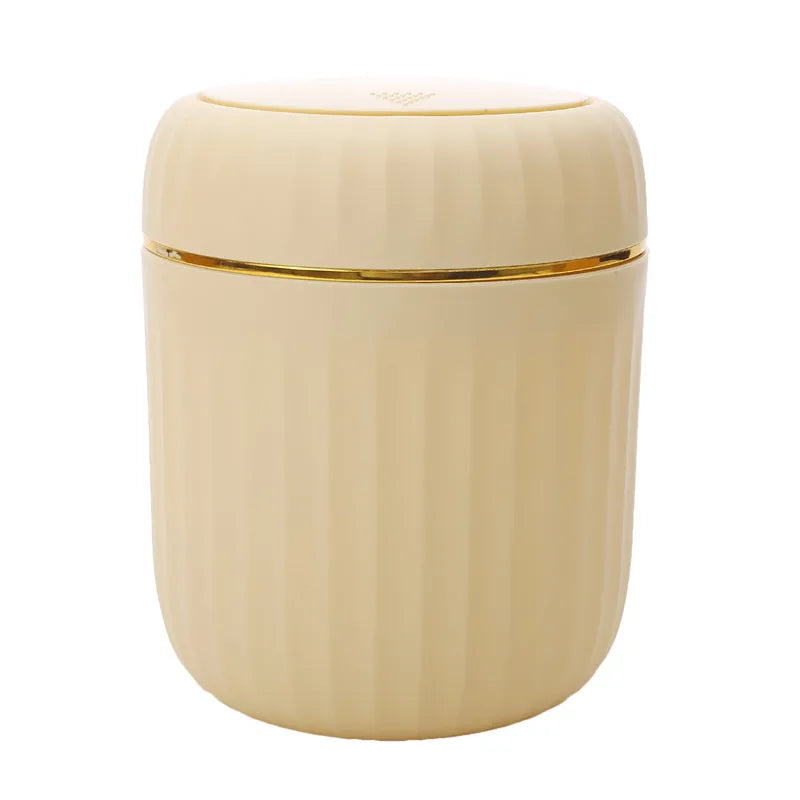 Mini Small Waste Bins Desktop Garbage Basket Home Table Plastic Trash Can Office Supplies Dustbins Sundries Barrel Box