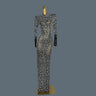 Stunning Evening Gown Long Dress Birthday Celebrate Luxurious Costume Sparkly Big Rhinestone Dancer Flashing Party Dress Gesebei - Lootquake