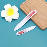 Nano Glass Nail Files Professional Polishing Manicure Art Tool Washable make nails brighten easily like nail polish
