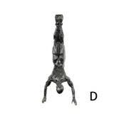 Escultura de resina de atleta moderna y sencilla para Navidad de 2024, escultura creativa de hombre escalador, escultura de pared acabada a mano para arte mural.