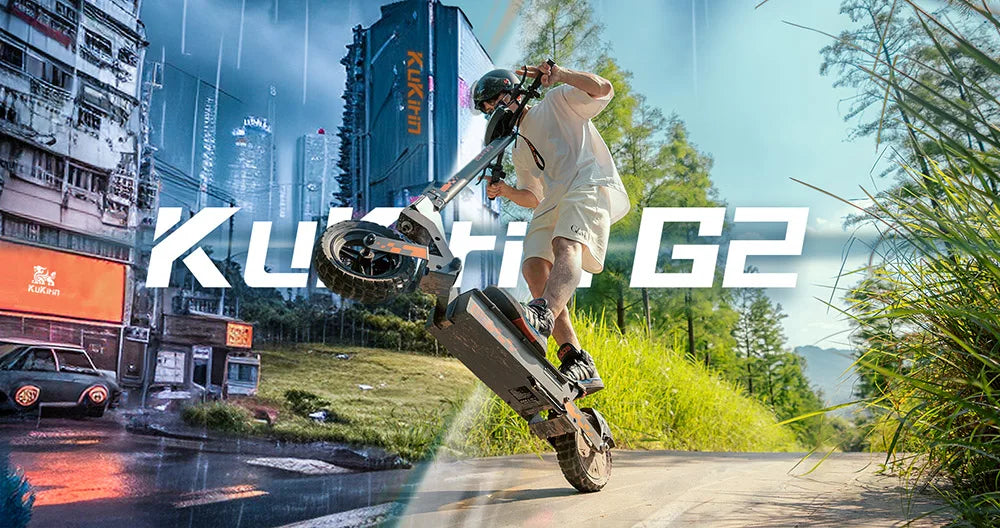 KuKirin G2 Folding Electric Scooter 800W Brushless Motor 10 Inch Vacuum Off-Road Tire EScooter 48V 15AH Battery Max Speed 45km/h