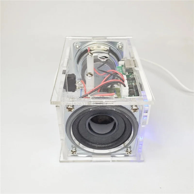 Kit de altavoz Bluetooth para bricolaje, electrónica, proyecto de soldadura, práctica de soldadura, ensamblaje, kit electrónico para bricolaje, componente, altavoces de 2 x 3 W