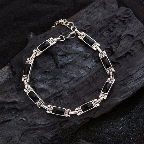 New Arrival Trendy Shiny CZ Zircon Star 925 Sterling Silver Ladies Charm Bracelet Jewelry For Women 2025 Birthday Gifts Cheap - Lootquake