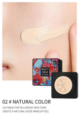 Base de maquillaje Magic Foundation Mushroom Head Air Cushion CC Cream, resistente al agua, iluminadora, base de maquillaje para mujer, maquillaje facial, cosmética coreana.