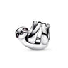 Nuevo dije de rana perezosa de plata 925 con forma de animal, pato, cerdo, oso, compatible con pulsera original, decoración, colgante para mujer, regalo de joyería