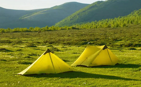 3F UL Gear Lanshan1 Ultralight Tent 3/4 Season Portable Backpacking Tent for 1p Double Layer Tent for Camping, Climbing, Hiking - Lootquake