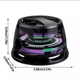 Enceinte Bluetooth portable G200, éclairage RGB, haut-parleur magnétique BT5.3, mini caisson de basses, autonomie de 7 heures, support pour téléphone
