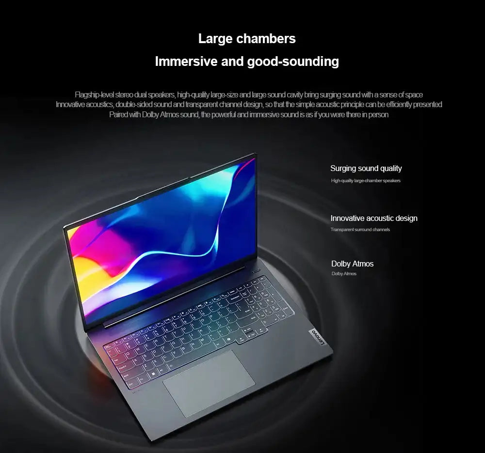 Lenovo Xiaoxin Pro 16 2024 8845H/7840HS/AI 7H 350 32+1 16 pulgadas 2.5K 120Hz Pantalla