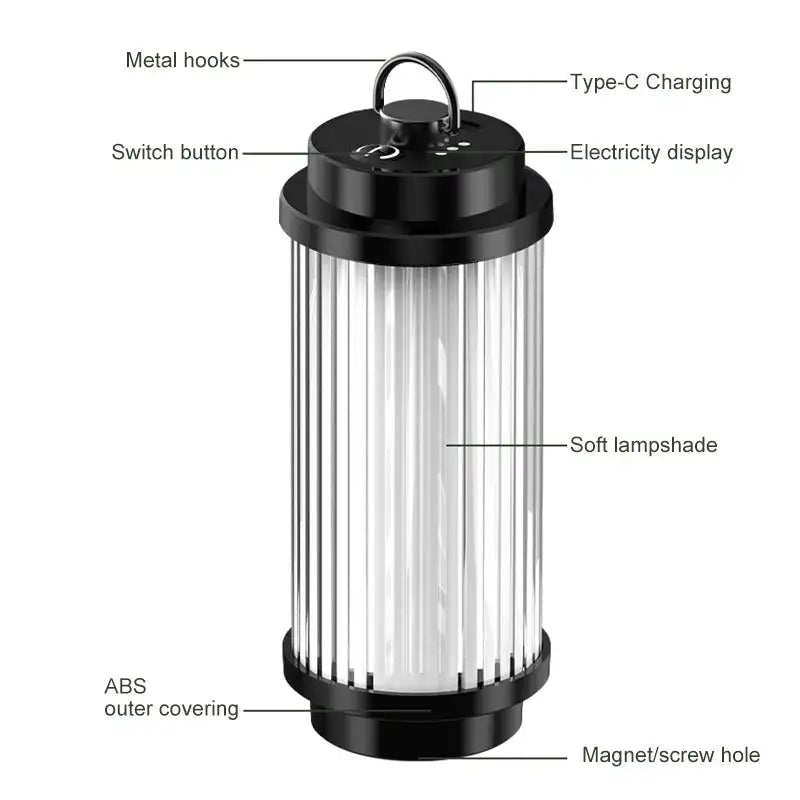 3000mAh 38-KT 38 Light 38 Explore USB Rechargeable Camping Lanterns Outdoor Tent lamp Powerful Mini LED Flashlights Camp Light - Lootquake