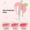 Honey Peach Lip Balm Color Change Lipstick Lips Plumper Moisturizing Hydrating Nourishing Beauty Lips Skin Carae Cosmetics