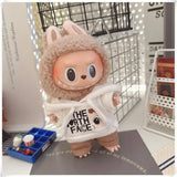 Vêtements de poupée Labubu, ensemble sweat à capuche et pantalon tendance, accessoires pour poupées Labubu Idol V1 V2, peluche universelle de 15/17 cm
