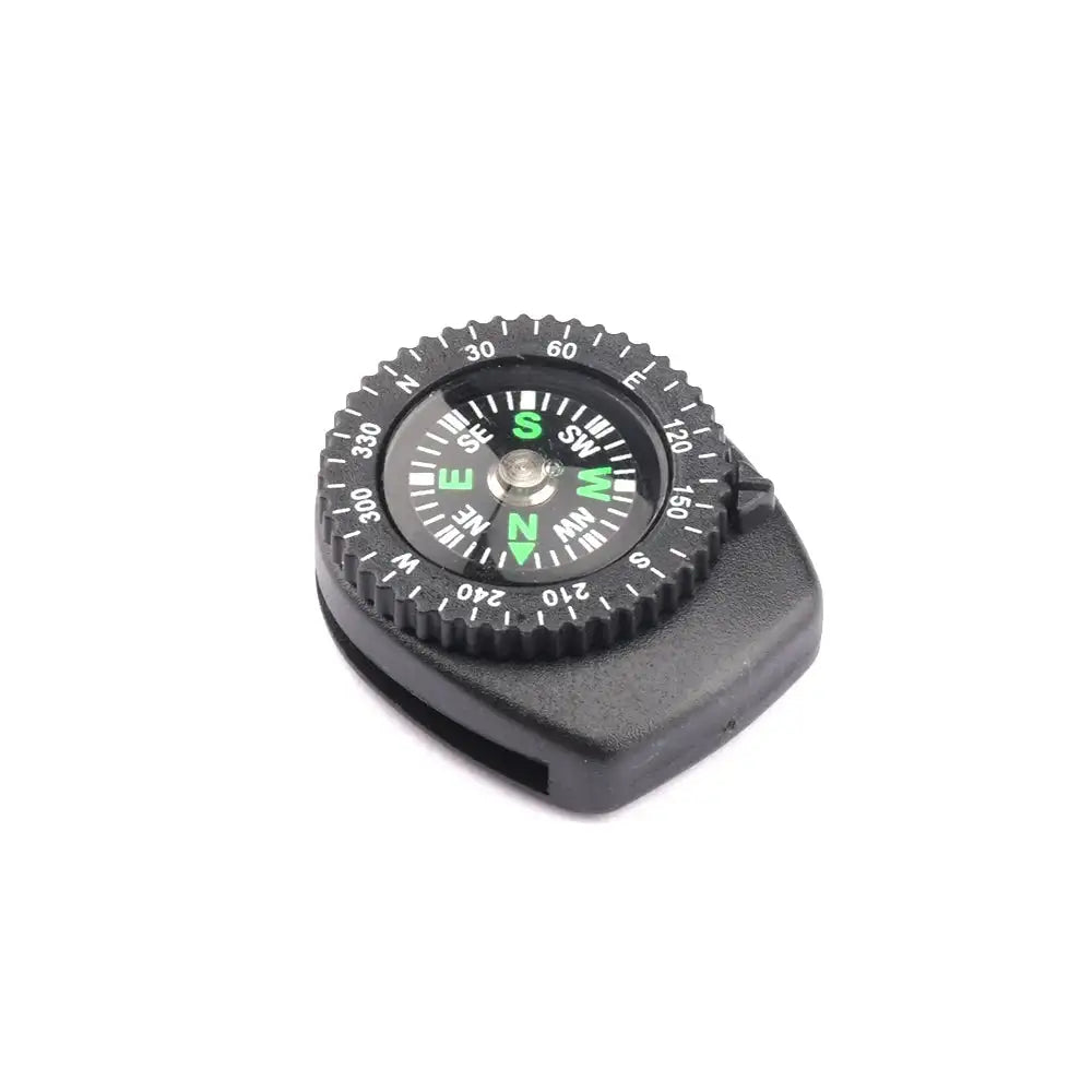 1/2Pcs Mini Watch Strap Button Removable Compass Survival Mini Pocket Compass Outdoor Hiking Camping Accessories - Lootquake