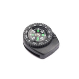1/2Pcs Mini Watch Strap Button Removable Compass Survival Mini Pocket Compass Outdoor Hiking Camping Accessories - Lootquake