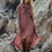 Indie Folk Woman Solid Color Vintage Dress Autumn Pile Collar Pullover Long Dress Winter Long Sleeve Swallowtail Irregular Dress - Lootquake