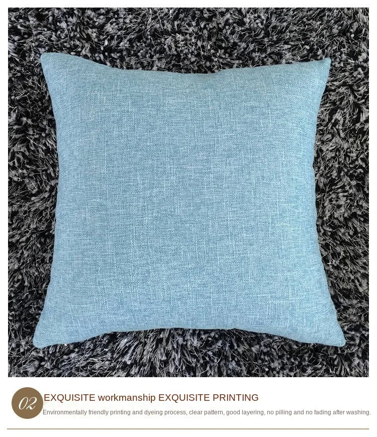 Housse de coussin décorative pour canapé, 30 x 50/40 x 40/45 x 45/40 x 60/50 x 50/55 x 55/60 x 60 cm