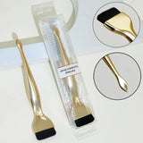 Single Ultrathin Flat-Head Foundation Brush,Spoon-Shaped Design/Non-Powder-Eating/No Powder Waste,For Liquid Foundatio/BBCream,P