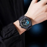 [Men's Digital Chronograph Watch] Multi-sport Chronograph Watch Men's Digital Quartz Watch With Alarm Luminous Date The Ideal Gi - Lootquake