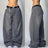 Streetwear Fashion New Multi-pocket Washed Baggy Jeans Men And Women Y2K Hip-hop Harajuku Casual Gothic High Waist Wide Trouser - Lootquake