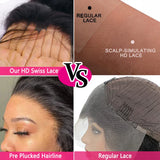 12A Raw Donor Vietnamese Hair 13x4 HD Lace Frontal Wig | 250% Density | Double Drawn | Bouncy Wave | Glueless