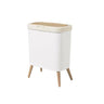 Kitchen Bathroom Living Room Office Bedroom Household Trash Can Small Medium Large Size Waste Bin with Lid