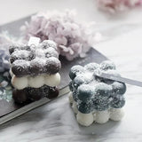 Molde para velas navideñas, hecho a mano, de silicona 3D, para jabón, velas aromáticas, decoración del hogar