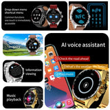 2024 New Outdoor Sports GPS Smart Watch Men Bluetooth Call HD Smartwatch Health  Monitoring Compass IP68 Waterproof Watches Men - Lootquake