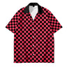Mens Designer Clothes Black and White Dot Print Shirts Oversized Summer Travel Hawaii Beach Hawaiian Harajuku Camisa Masculino - Lootquake