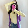 Camisa neón para mujer, de manga larga, con cuello alto, transparente, de malla amarilla dorada, sexy, para fiesta, club, ropa de calle, camisetas de hip hop