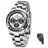 PAGANI DESIGN New Men's Quartz Watch Fashion Ceramic bezel Chronograph 100m Waterproof Men's Stainless Steel Watch - Lootquake