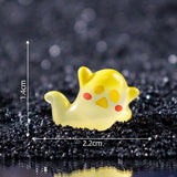 Cute Halloween Mini Luminous Ghost Miniature Landscape Ornaments Resin Diy Home Decorations Desktop Decor Crafts Party Gifts